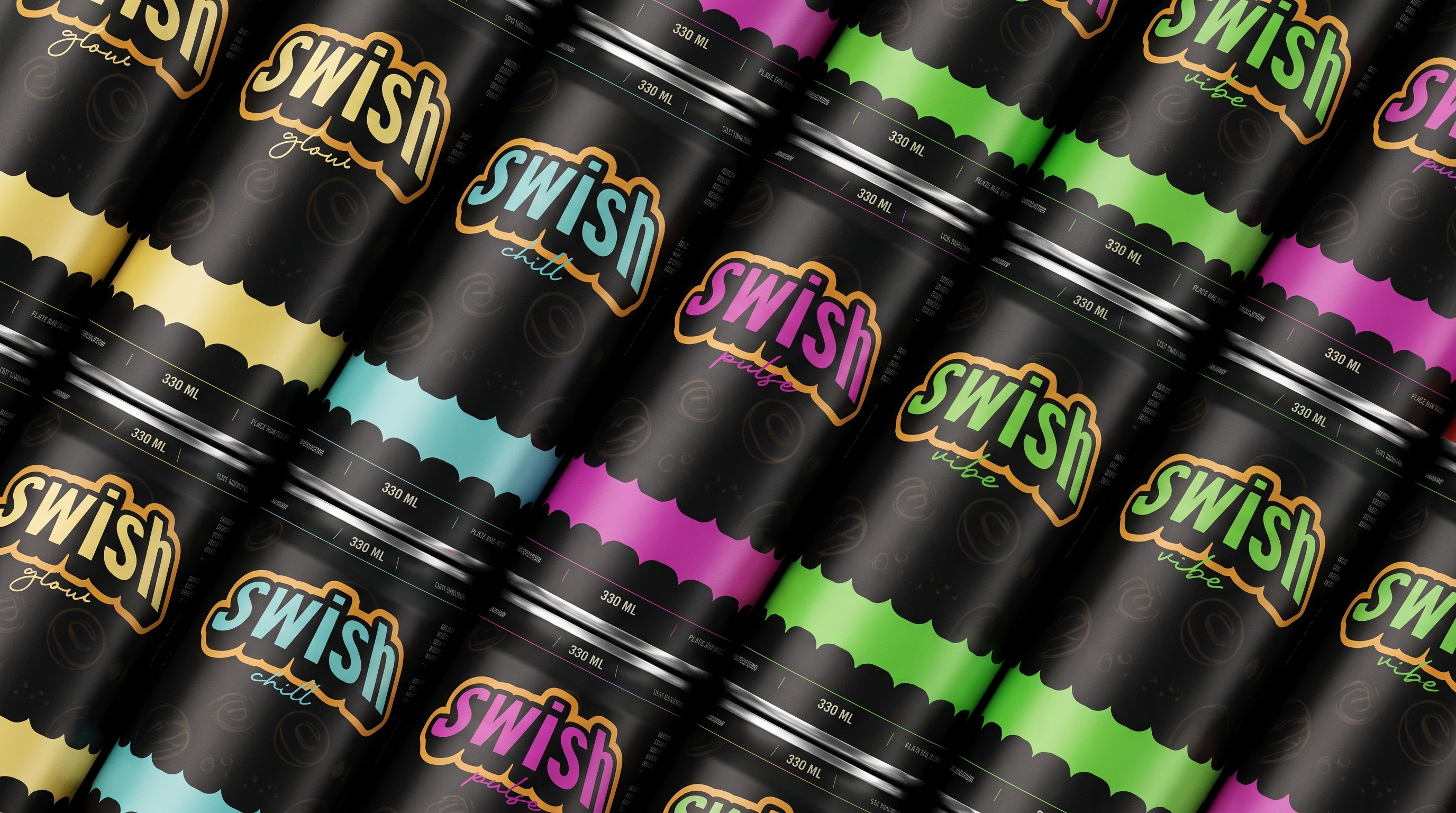 Swish Drink Packaging & Branding Project